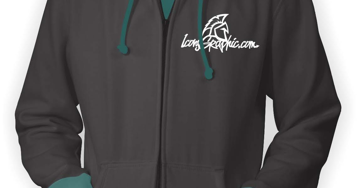 Mockup Hoodie Front Cdr Free Logo Vector