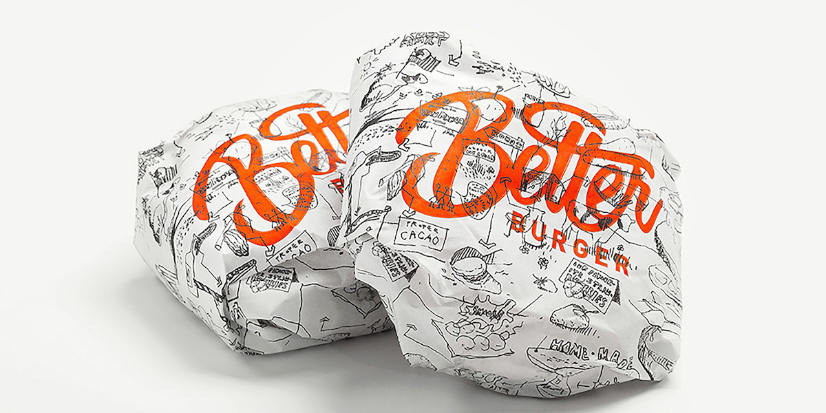 Better Burger — The Dieline Packaging & Branding Design