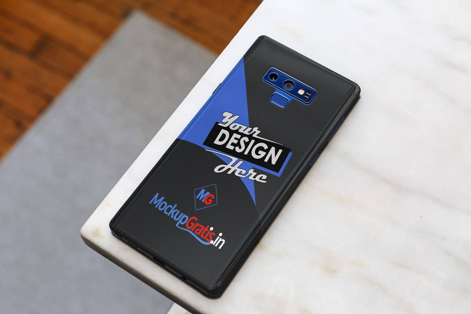 Mockup Case Samsung Galaxy Note 9 Gratis File PSD