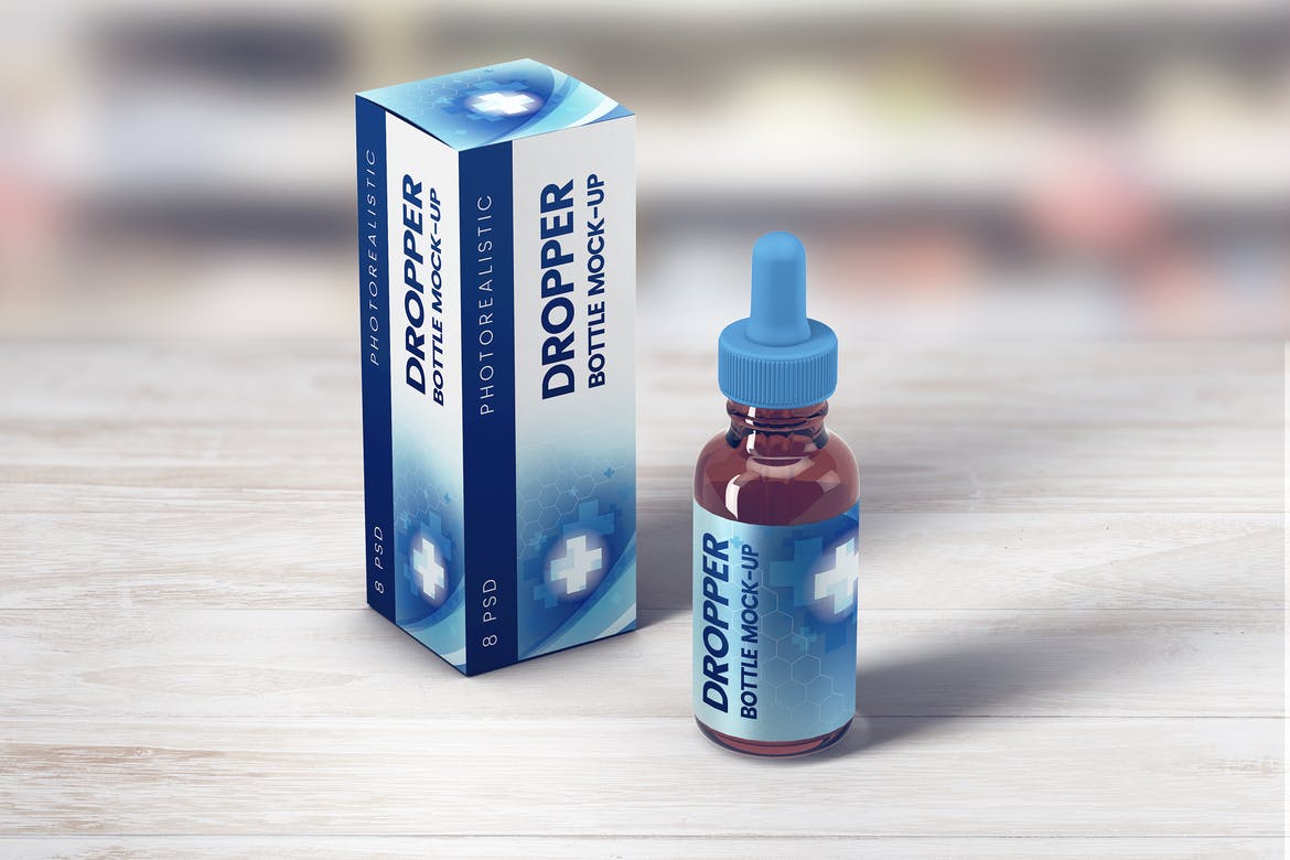 200+ Best Dropper Bottle Mockup Templates Free & Premium