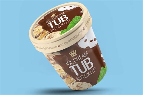 Ice Cream Pouch Mockup&nbsp;Free