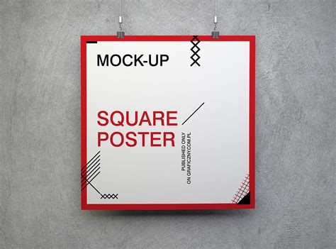 Square Banner Mockup Free&nbsp;Download