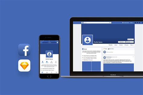 Facebook Phone Mockup&nbsp;Free