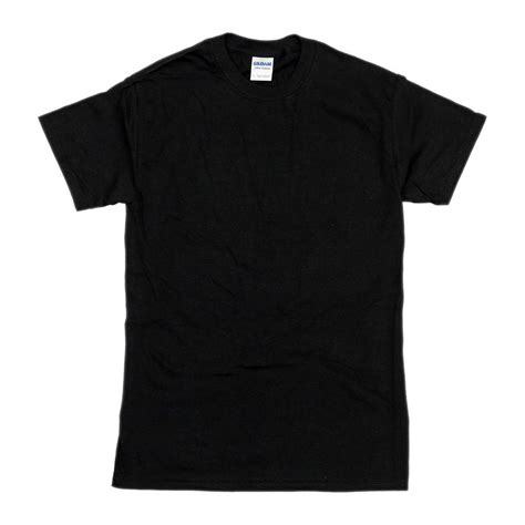 Gildan Black T Shirt&nbsp;Template