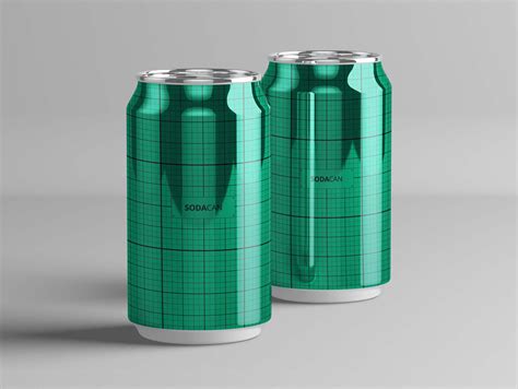 Soda Can Free&nbsp;Mockup
