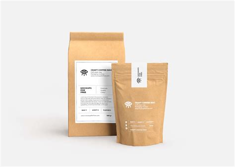 Craft Paper Bag&nbsp;Mockup