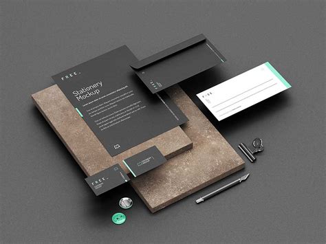 Stationery Mockup Free Download&nbsp;2020