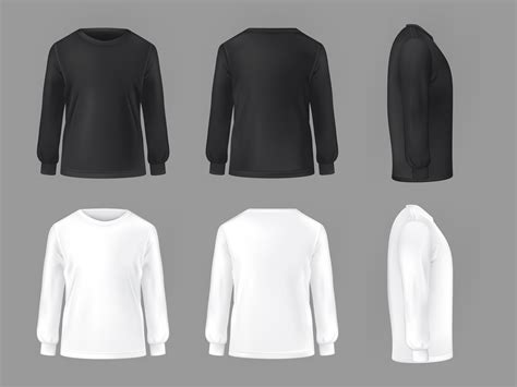 Long Sleeve Tee Shirt&nbsp;Template
