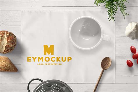 Placemat Mockup Free&nbsp;Download
