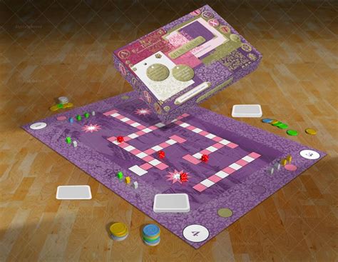 Board Game 3D Mockup