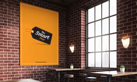 Restaurant Mockup Free Download Psd