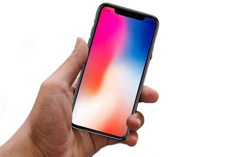Hand Holding Iphone X Mockup