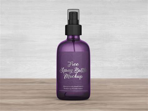 Spray Bottle Mockup&nbsp;Psd
