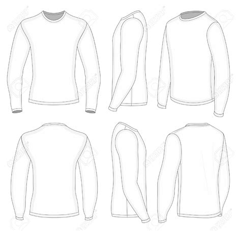 Shirt Design Long Sleeve&nbsp;Template