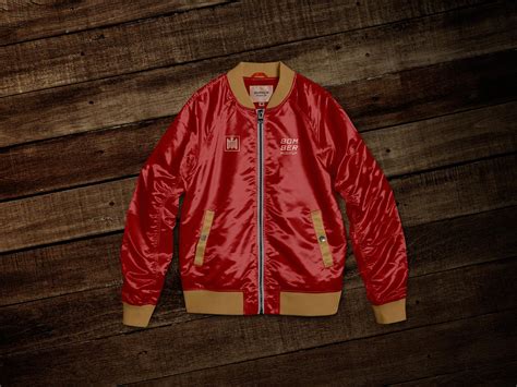 Bomber Jacket Mockup Free&nbsp;Download