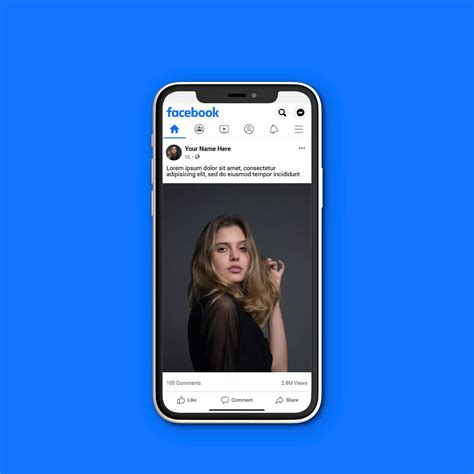 Facebook Post Mockup Psd&nbsp;2021