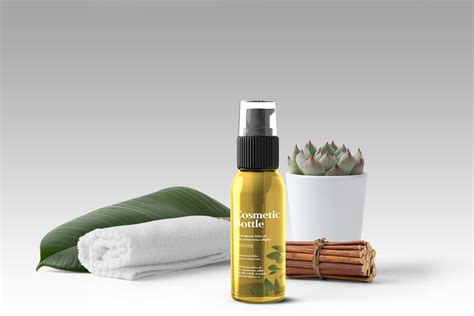 Free Mockup Cosmetic&nbsp;Bottle