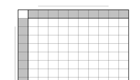 Blank Box Pool&nbsp;Template