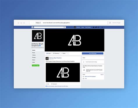 Facebook Page Mockup&nbsp;Free