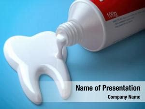 Toothpaste Ppt Template&nbsp;Free